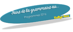 Programmes 2016 : Faire de la grammaire au Cm2 - F. Picot - Documents élèves